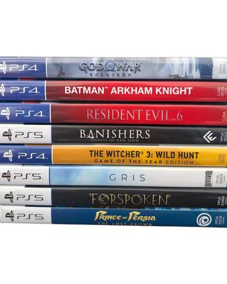 Giochi Playstation 4 e 5