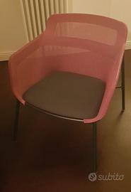 Poltrona Ikea (PS 2017) fucsia/nera