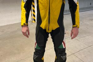 Tuta pelle Dainese ducati corse