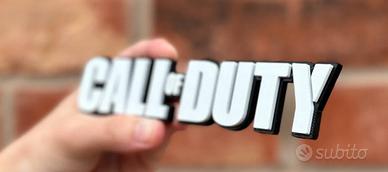 Call of Duty Logo 3D – Decorazione Fan Art Gaming