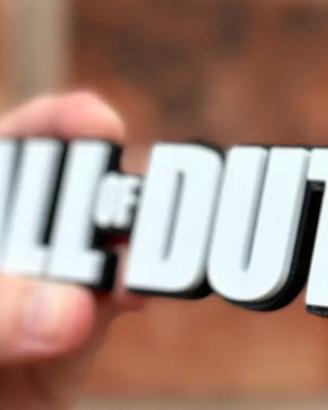 Call of Duty Logo 3D – Decorazione Fan Art Gaming