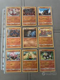 Lotto carte Pokemon Lotta