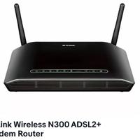 D-Link Wireless N300 ADSL2+ Modem Router