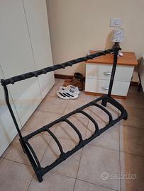 K&M 17515 supporto per 5 chitarre/bassi - 100€