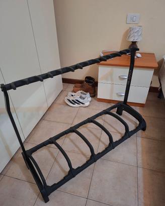 K&M 17515 supporto per 5 chitarre/bassi - 100€