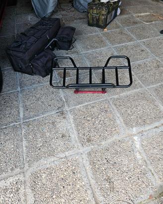 Portapacchi  e borsa rigida quad