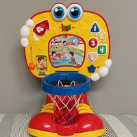 Canestro basket gioco elettronico Clementoni