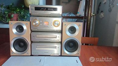 HiFi Technics SC-HD550 da 4 pz+casse+telecomando