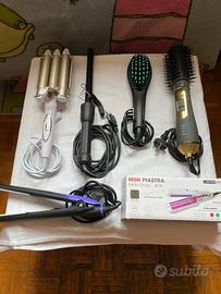 PIASTRE E SPAZZOLE PER CAPELLI