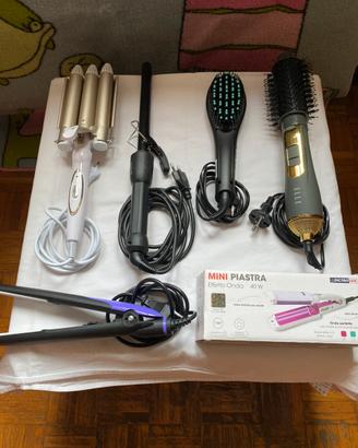 PIASTRE E SPAZZOLE PER CAPELLI