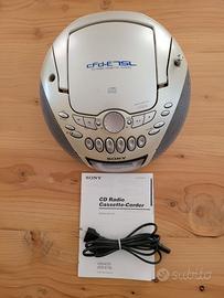 SONY CFD-E75L CD Radio Cassette Corder