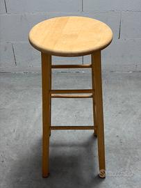 Sgabello in legno