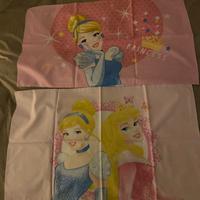 Sacco piumino singolo principesse con 2 federe