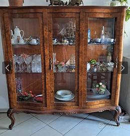 Vetrina antica chippendale