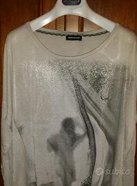 Maglietta Diana Gallesi, taglia 46, maniche lunghe