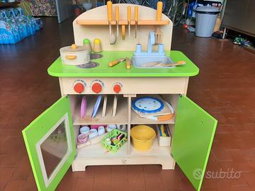 cucina bambini in legno 