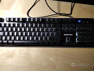 Tastiera PC a membrana, Italiana ISO, cablata, USB