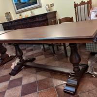 Tavolo fratina noce massello