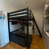Struttura per letto a castello ikea