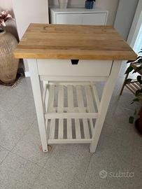 Carrello cucina in legno
