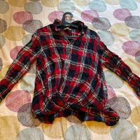 Camicia donna a quadri