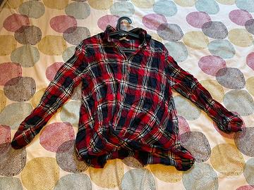 Camicia donna a quadri