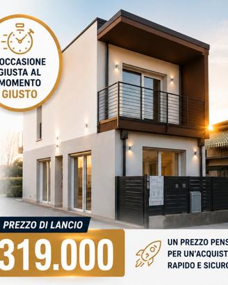 Casa indipendente nuova A4 con giardino privato-pr
