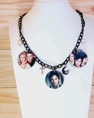 Collana handmade fantasy Demon Buffy Streghe 