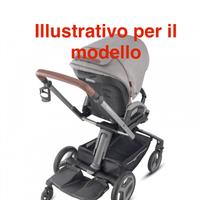 Inglesina passeggino, pedana, standup, marsupio
