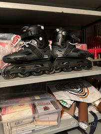 Rollerblade oxelo in linea tag 41/42 usati 2 volte