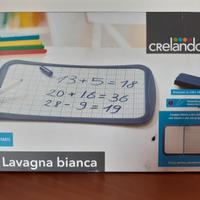 Lavagna bianca a due lati Crelando