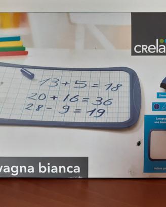 Lavagna bianca a due lati Crelando