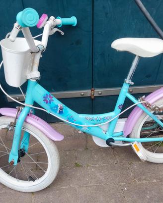 bicicletta Frozen bambina ruota 16