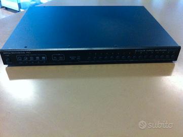 CENTRALINA QUAD A 16 CANALI VIDEO CON REGOLAZIONE