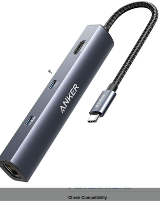 Docking Adattatore Hub USB-C Anker  HDMI 4k