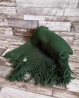 SCIARPA A RETE ORIGINALE E.I. VERDE OLIVA