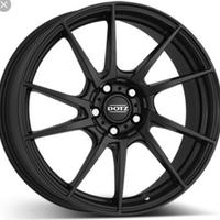 4 Cerchi+Gomme DOTZ KENDO DARK 7,0x17 ET48 5x114,3