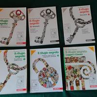 6 libri scuola Zanichelli - IL RIFUGIO SEGRETO