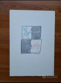 Xilografia Originale Mino Maccari
