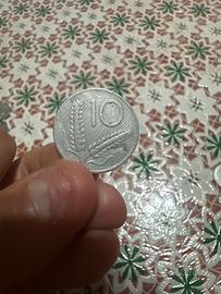 10 lire del 1954 spiga di grano