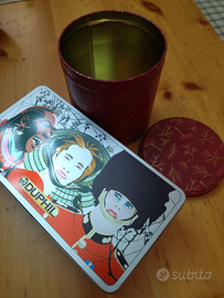 Portasigarette, scat. E vassoi in latta collezioni