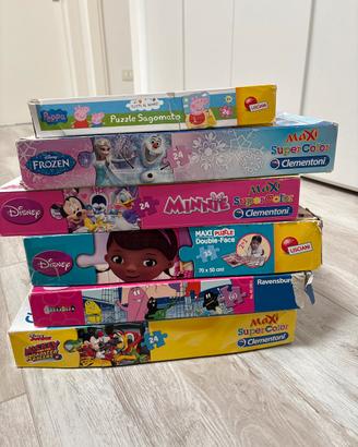 Puzzle bambina 3+