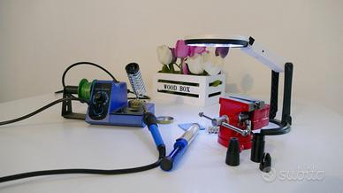 Postazione completa saldatore a stagno