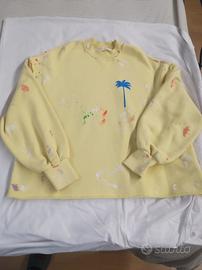 PALM ANGELS FELPA OVER donna, originale 