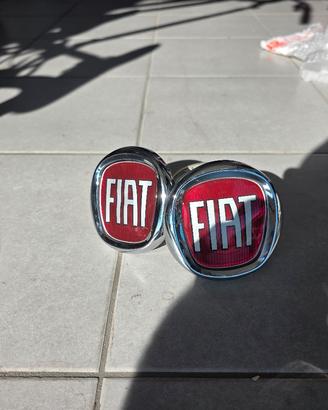 Coppia Stemmi Fiat Bravo (2007-2014) ANT e POST