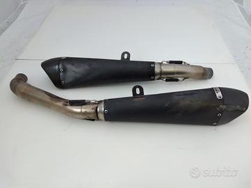 KAWASAKI Z1000 2007 2009 scarichi EXAN