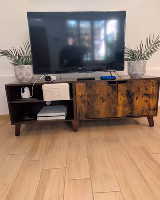 tavolo tv stile industrial