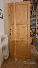 Porta OBI legno grezzo
