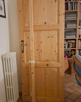 Porta OBI legno grezzo