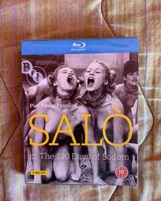 Salò o le 120 giornate di Sodoma Blu ray Cartonato